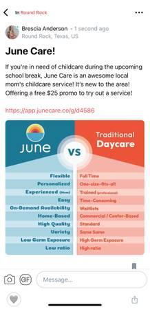 Babysitting/Childcare offered in Round Rock (Round Rock)