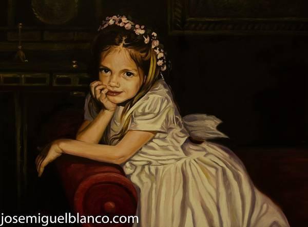 Painted portraits of Adults, Children and Pets (Austin)