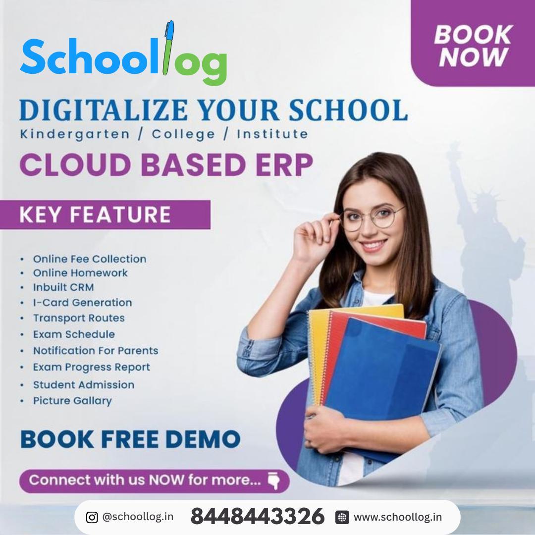 Schoollog: Top School ERP Software in India for Smart & Modern Education