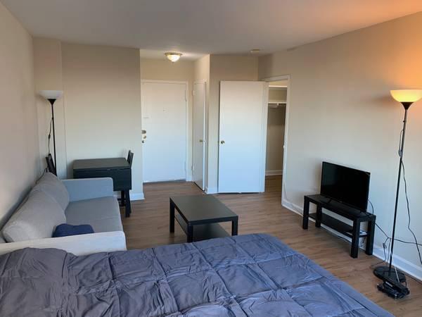 $1,800 / 400ft2 - Fully furnished Studio in Rosslyn with amazing view, Walk to Metro!