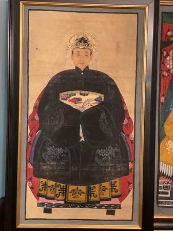 Qing Dynasty Ancestor Paintings - $750 (Driftwood)