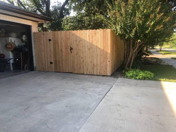 $26 Fence installation/cercas de madera (Houston/Katy/all area)