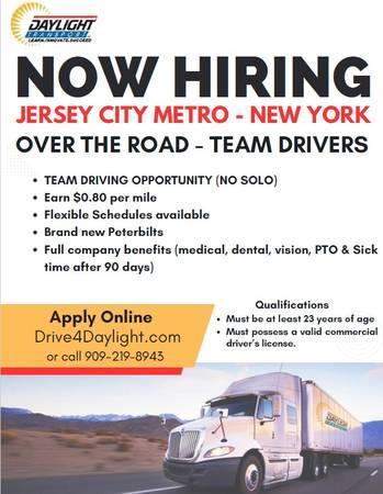 Linehaul Driver (Teams)