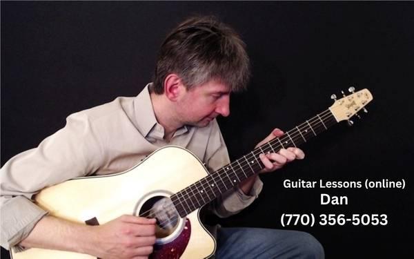 Guitar Lessons with Dan - all levels - theory, jazz, blues