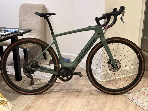 2021 Specialized Creo Comp Carbon Evo, with Roval Terra Wheel Upgrade