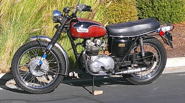 1971 Triumph T100C 500cc Street Scrambler -