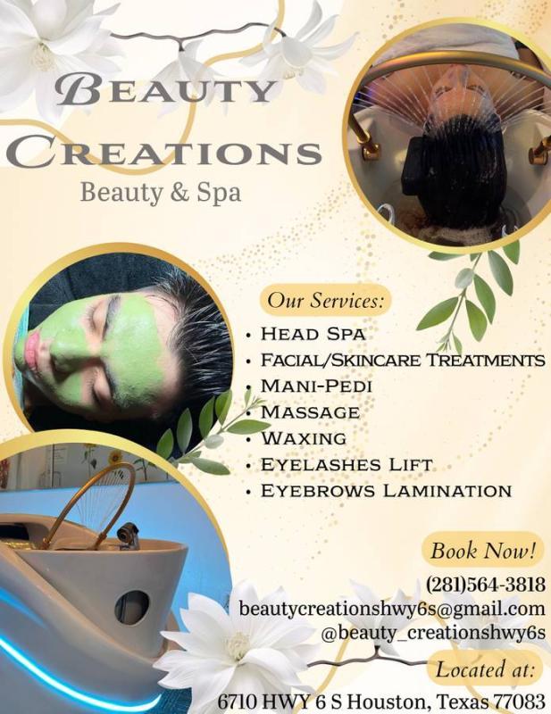 ✨ Relax & Rejuvenate at Beauty Creations✨ (Houston)
