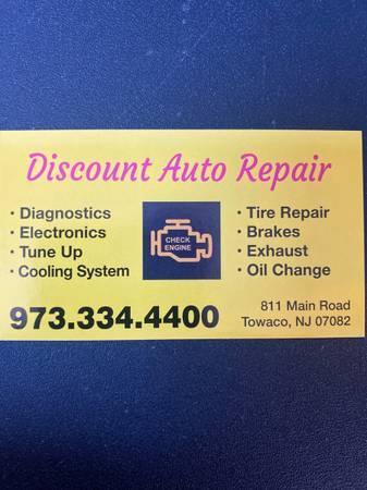 Discount auto repair (811 main road towaco nj)