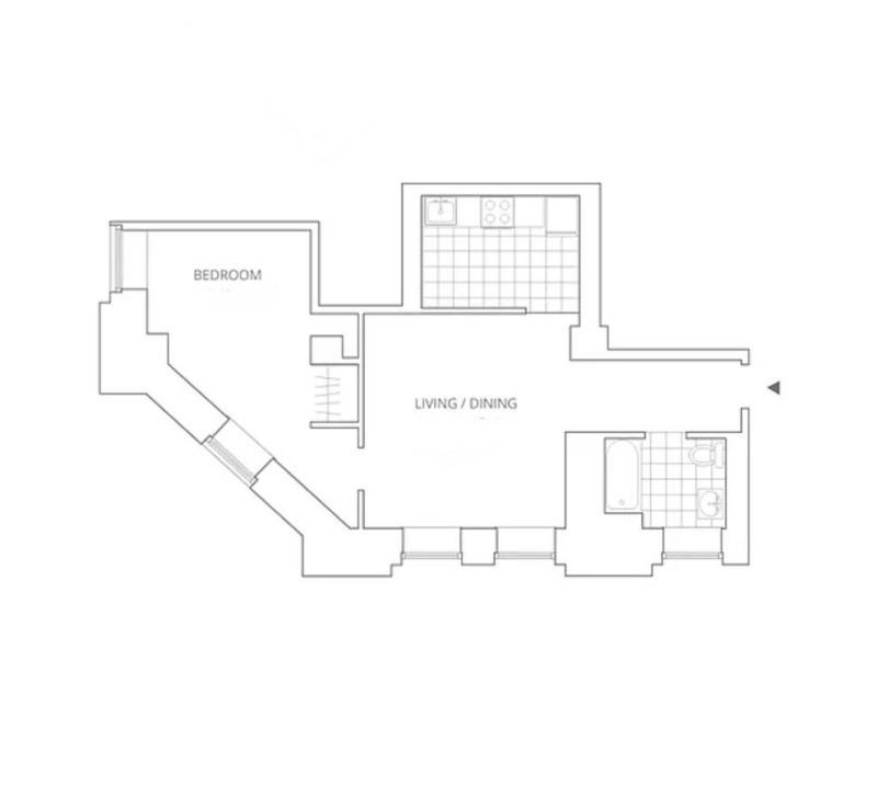 $4,500 / 1br - Elegant Art Deco Residence with Modern Amenities