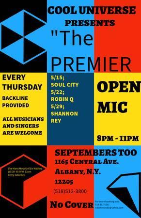 THE PREMIER OPEN MIC