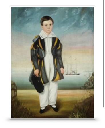 Antique 19th century painting reproduction - $150 (Austin)