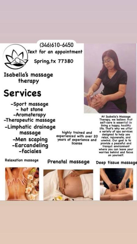 Isabellas therapy massage (Spring)