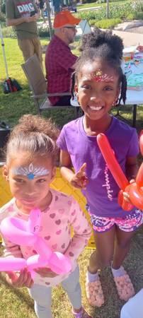 Face painting balloon twisting cotton candy machine (2 hr fall special🌲🎈🥳🎨🖌️)