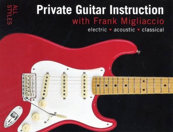 PRIVATE GUITAR INSTRUCTION | NJ LESSONS AT HOME (BERGEN, PASSAIC, MORRIS & ESSEX COUNNTIES)