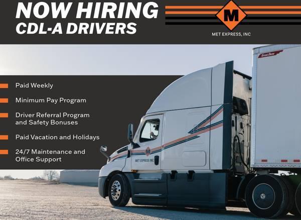 CDL A Truck Driver, Start the New Year Out Right!