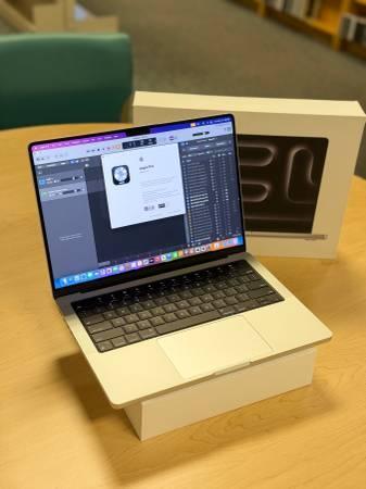 New M3 Max 14 inch 36GB memory 1TB Apple MacBook Pro 2024 Loade