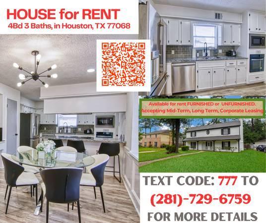 $2,400 / 4br - 2446ft2 - House Available for RENT in 77068