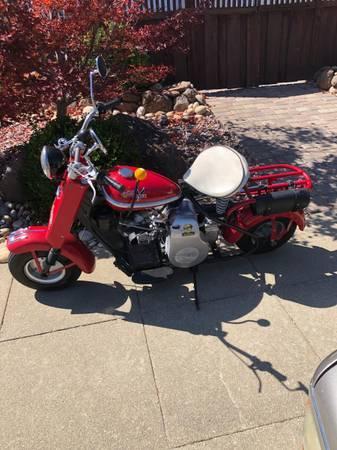 1958 CUSHMAN EAGLE 8 H.P. 4 Stroke Engine 2 Spd Transmission Exc Cond. - $3,550 (redwood city)