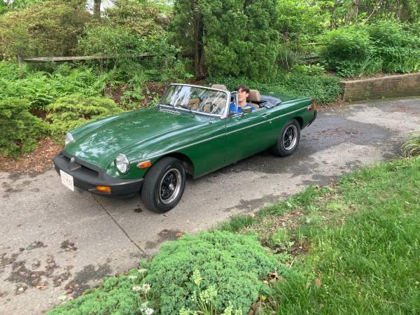 1979 MGB convertible: low miles, runs great, professionally maintained - $9,450 (Silver Spring)