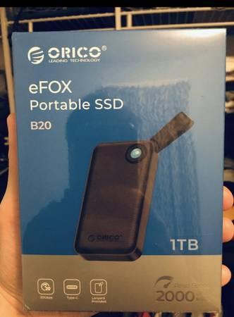 1TB Portable Solid State Drive NEW