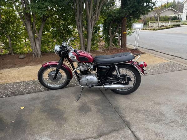 1970 Triumph 650 Bonneville T120R - ExCondition/Low Mi - $9,550 (los altos)