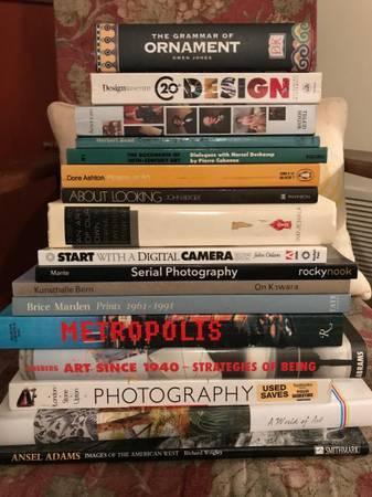 Large Collection of Art & Photography Books (Fairfax Station)