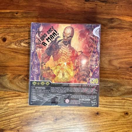 G.I. Joe Classified Series Cobra Commander (Once A Man) #130 - 6" Figu - $75