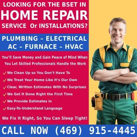 ✅✅PLUMBER -- -- ELECTRICIAN -- Trusted Home Repair Pros -- -- PLUMBING
