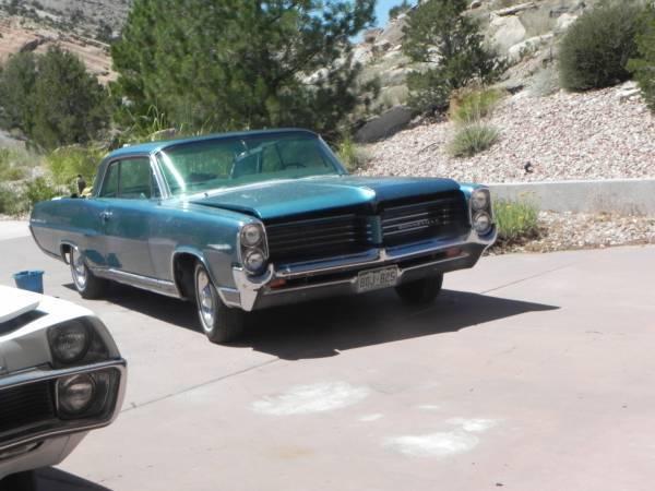 1964 Pontiac Bonneville: "Barn Find" & Low Mileage.