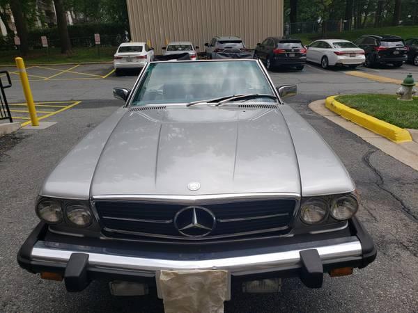 1980 Mercedes 450 SL - $8,500 (Bethesda)