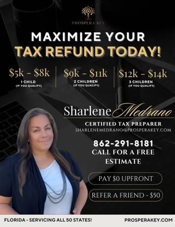 Tax Preparer/ Tax Preparation Specializing in Maximizing Your Refund (Downtown)