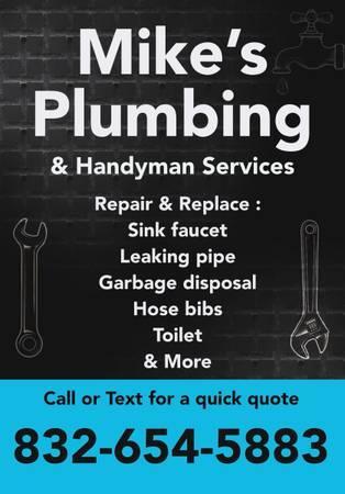 PLUMBING REPAIR & HANDYMAN SERVICES