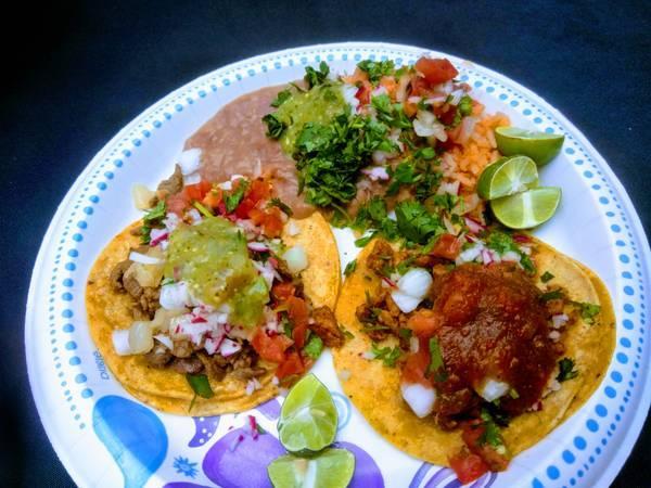 Taco, burrito, churro catering Taquizas