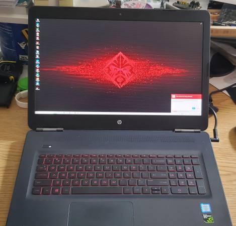 17" HP Omen Gaming Laptop, 4K Display