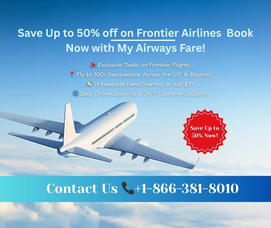 Book Frontier Airlines Tickets Before It’s Too Late