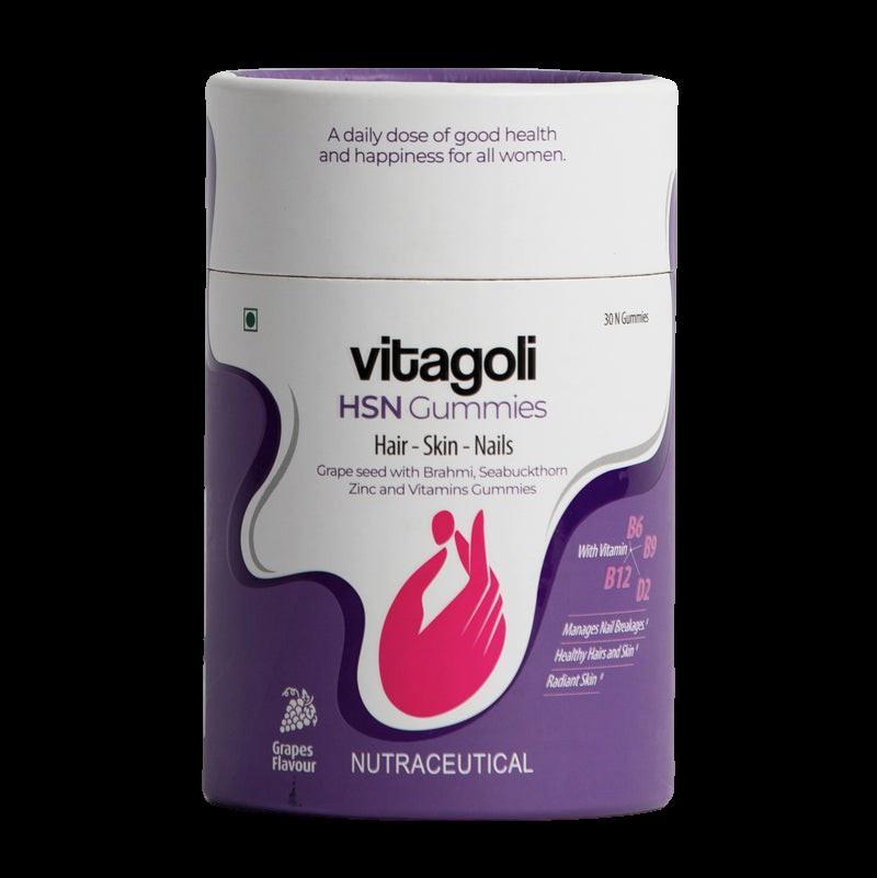 Glow Naturally with Hair and skin gummies