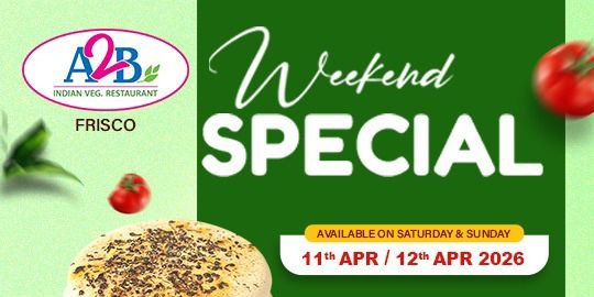 A2b Frisco Weekend Special Potlam Biryani Royal Pot Biryani Exclusive April 2026 Offer