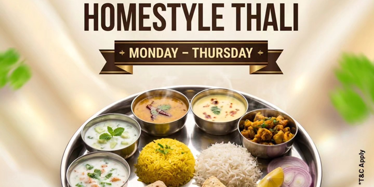 Bawarchi Indian Cuisine – Unlimited Homestyle Thali   Plano TX Deal