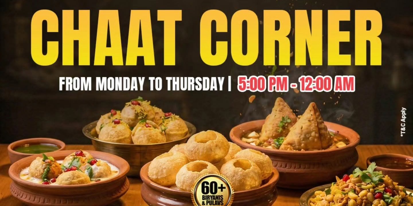 Bawarchi Indian Cuisine Plano – Chaat Corner Evening Specials