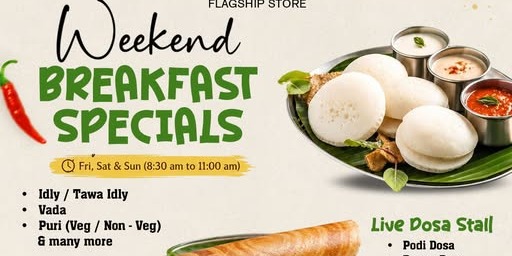 Bawarchi Plano Weekend Breakfast Specials In Plano