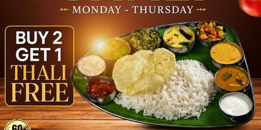 Bawarchi Indian Cuisine Plano TX – Unlimited Homestyle Thali Offer