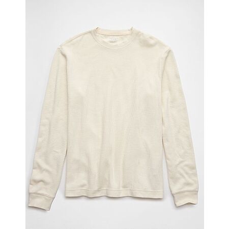 AE Long-Sleeve Ribbed Thermal T-Shirt - Only $9.99