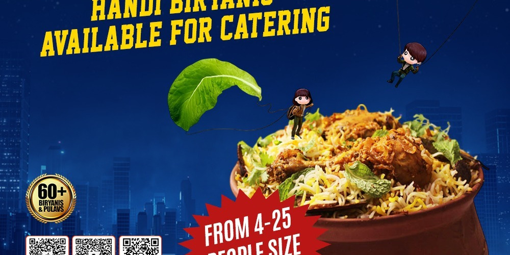 Handi Biryani Catering Now Available at Bawarchi Plano for Groups of 4–25 People