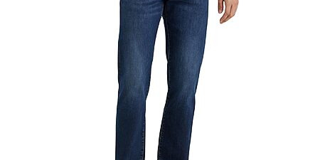 Lee Men's Extreme Motion Regular Straight Jeans   Night Owl & Oleo - Comfortable Fit