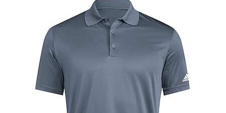 adidas Men’s Grind Polo Shirt in Onix – Stylish Comfort for Everyday Wear