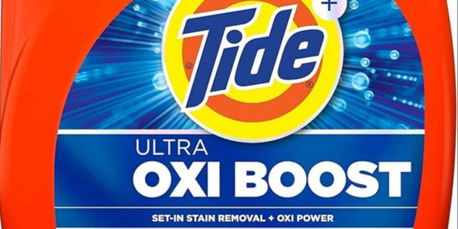 Tide Ultra Oxi Boost Liquid Detergent - 117oz for 83 Loads, Extra Oxi for Tough Stains