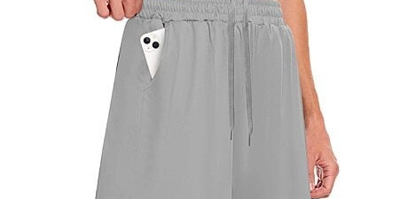 BOOJO Men’s Athletic Shorts – Quick Dry, Pocket Design, $4.94 Deal