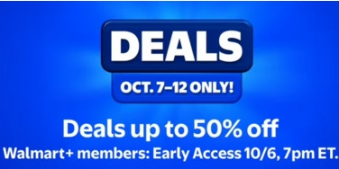 Walmart+ Early Access Deals Start Oct 6