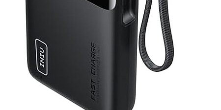 Deal INIU 45W 20000mAh Power Bank w Built-In USB-C Cable