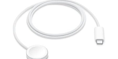 Apple Watch Magnetic Fast Charger to USB-C Cable (1m) – Quick & Reliable Charging